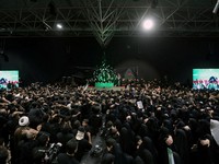 Upacara perpisahan untuk mendiang Pemimpin Tertinggi Iran Ayatollah Ali Khamenei di Teheran, Iran, Jumat (3/7/2026). (Office of the Iranian Supreme Leader via REUTERS)