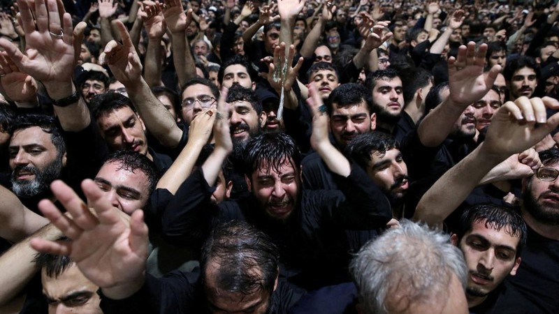 Upacara perpisahan untuk mendiang Pemimpin Tertinggi Iran Ayatollah Ali Khamenei di Teheran, Iran, Jumat (3/7/2026). (Office of the Iranian Supreme Leader via REUTERS)