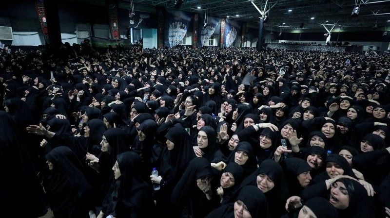 Upacara perpisahan untuk mendiang Pemimpin Tertinggi Iran Ayatollah Ali Khamenei di Teheran, Iran, Jumat (3/7/2026). (Office of the Iranian Supreme Leader via REUTERS)
