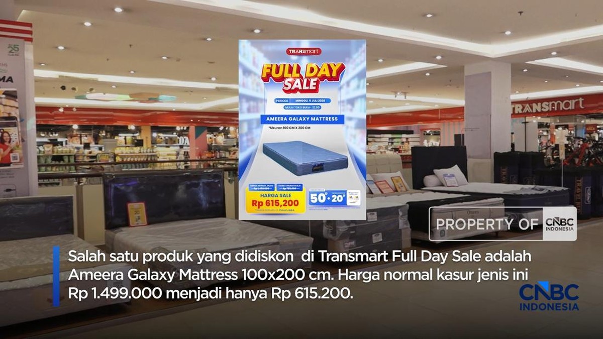 Video: Cari Tempat Tidur? Cek Promo Matras di Transmart