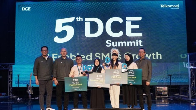 Dukung UKM Go Global, Telkomsel Tuntaskan DCE Academy dan Summit 2026