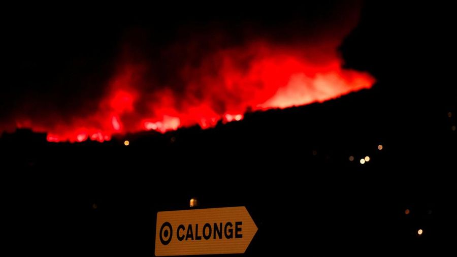 EUROPE-WEATHER/SPAIN-WILDFIRE