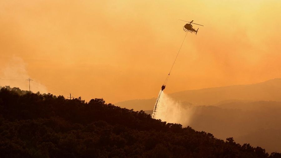 EUROPE-WEATHER/SPAIN-WILDFIRE