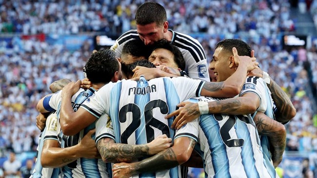 Momen Susah Payah Messi Cs Kalahkan Tanjung Verde