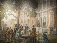 Ilustrasi sejarah berdirinya Wall Street