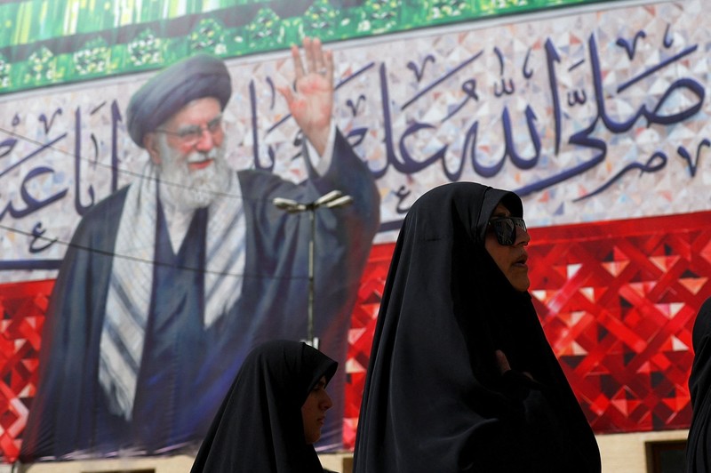 Mourners attend a prayer during a public farewell ceremony to pay their respects to late Supreme Leader Ayatollah Ali Khamenei, who was killed on February 28 in Israeli and U.S. airstrikes, at the Imam Khomeini Grand Mosalla, in Tehran, Iran, July 5, 2026. Office of the Iranian Supreme Leader/WANA (West Asia News Agency) via REUTERS  ATTENTION EDITORS - THIS PICTURE WAS PROVIDED BY A THIRD PARTY. ISRAEL OUT. NO COMMERCIAL OR EDITORIAL SALES IN ISRAEL. NO ACCESS FOR ISRAELI MEDIA. NO USE BBC PERSIAN. NO USE VOA PERSIAN. NO USE MANOTO. NO USE IRAN INTERNATIONAL. NO USE RADIO FARDA. DIGITAL: NO USE BBC PERSIAN. NO USE VOA PERSIAN. NO USE MANOTO. NO USE IRAN INTERNATIONAL. NO USE RADIO FARDA.