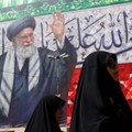 People attend a public farewell ceremony to pay their respects to late Supreme Leader Ayatollah Ali Khamenei, who was killed on February 28 in Israeli and U.S. airstrikes, at the Imam Khomeini Grand Mosalla, in Tehran, Iran, July 5, 2026. REUTERS/Mur