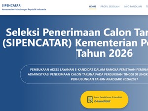 e-Kandidat Sipencatar Kemenhub 2026 Dibuka, Simak Cara Aksesnya!