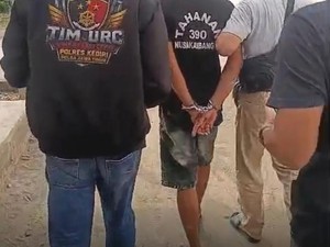 Maling Motor Saat Pedagang Soto Tukar Uang Kembalian di Kediri Diringkus