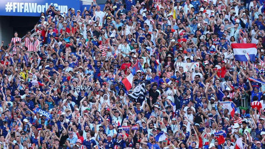 SOCCER-WORLDCUP-PRY-FRA/