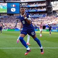 Soccer Football - FIFA World Cup 2026 - Round of 16 - Paraguay v France - Philadelphia Stadium, Philadelphia, Pennsylvania, U.S. - July 4, 2026 France's Kylian Mbappe celebrates scoring their first goal REUTERS/Omar Aziz     TPX IMAGES OF THE DAY