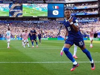Soccer Football - FIFA World Cup 2026 - Round of 16 - Paraguay v France - Philadelphia Stadium, Philadelphia, Pennsylvania, U.S. - July 4, 2026 France's Kylian Mbappe celebrates scoring their first goal REUTERS/Omar Aziz     TPX IMAGES OF THE DAY