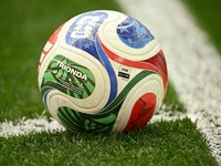 Soccer Football - FIFA World Cup 2026 - Group B - Switzerland v Canada - BC Place, Vancouver, Canada - June 24, 2026 General view of the FIFA World Cup 2026 match ball before the match IMAGN IMAGES via Reuters/Anne-Marie Sorvin