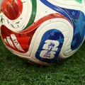 Soccer Football - FIFA World Cup 2026 - Round of 32 - Switzerland v Algeria - BC Place, Vancouver, Canada - July 2, 2026 A close-up of the match balls inside the stadium before the match REUTERS/Lee Smith