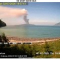 Aktivitas Gunung api Anak Krakatau Provinsi Lampung  dari Level II (Waspada) menjadi Level III (Siaga) Tanggal 2 Juli 2026 Pukul  16.30 WIB. (Dok. Badan Geologi, Kementerian ESDM)