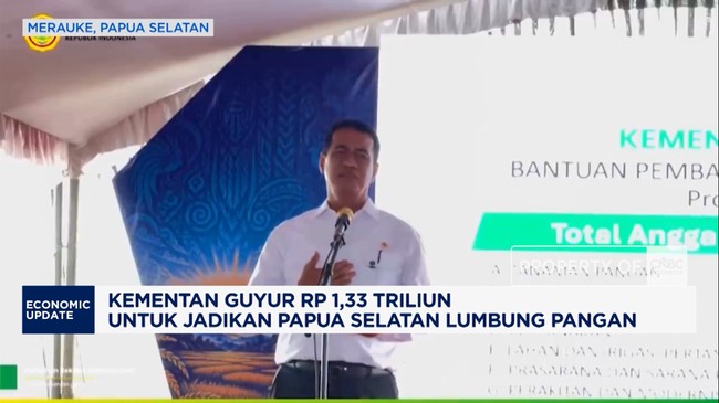 Video: Kementan Guyur Rp1,33 T untuk Lumbung Pangan Papua Selatan