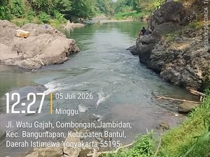 Temuan DLH soal Viral Sungai Opak Bantul Tercemar hingga Menghitam