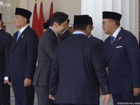 Leaders’ Retreat dengan Presiden Prabowo, PM Lawrence Wong Tiba di Istana Merdeka,6 Juli 2026. (Tangkapan Layar/Biro Pers Presiden RI)