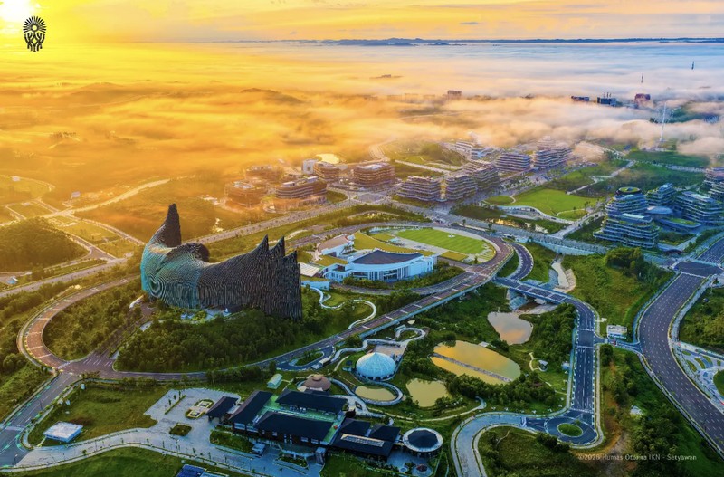 Plaza Seremoni Ibu Kota Nusantara berhasil menorehkan prestasi di tingkat internasional dengan meraih penghargaan Honour Award pada ajang Malaysia Landscape Architecture Awards (MLAA) 2026 untuk kategori Landscape Design Award (Professional Category).  (Dok: Otorita IKN)