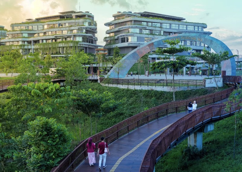 Plaza Seremoni Ibu Kota Nusantara berhasil menorehkan prestasi di tingkat internasional dengan meraih penghargaan Honour Award pada ajang Malaysia Landscape Architecture Awards (MLAA) 2026 untuk kategori Landscape Design Award (Professional Category).  (Dok: Otorita IKN)
