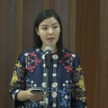Senior Director of Tokopedia and TikTok E-commerce Indonesia, Stephanie Susilo saat menyampaikan keterangan pers  terkait dengan beredarnya isu PHK di Tokopedia yang disampaikan di Jakarta, Senin (6/7/2026). (Tangkapan Layar Youtube/Sin Po Tv)