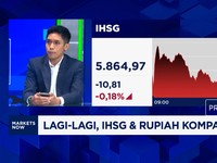 Sentimen Ini Bikin IHSG Melemah & Rupiah Dekati Level Rp 18.000/USD