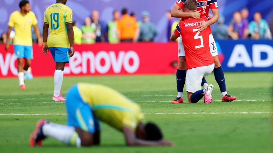 SOCCER-WORLDCUP-BRA-NOR/