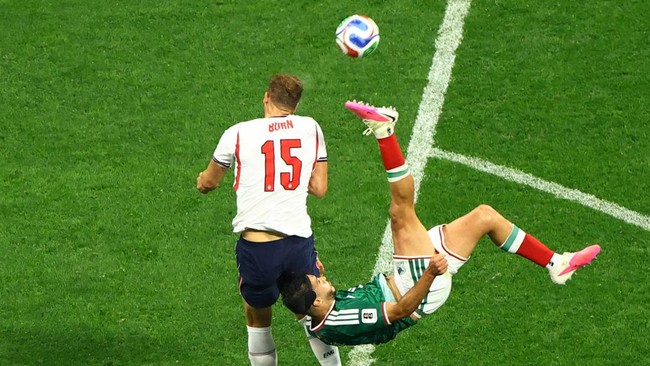 Hasil Piala Dunia 2026: 10 Pemain Inggris Hajar Tuan Rumah Meksiko 3-2