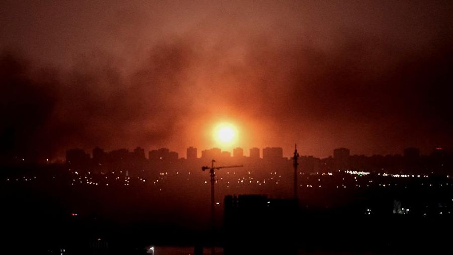 UKRAINE-CRISIS/ATTACK-KYIV