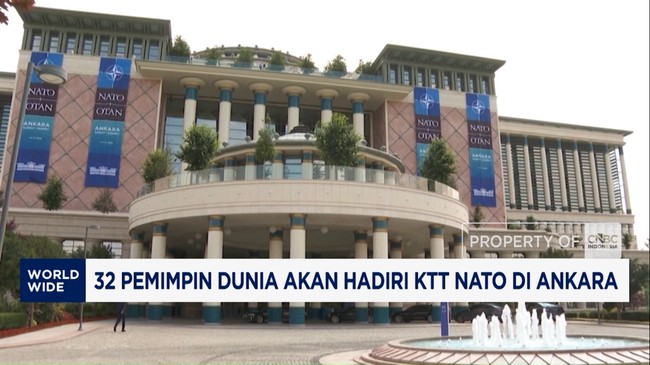 Video: 32 Pemimpin Dunia Akan Hadiri KTT NATO di Ankara