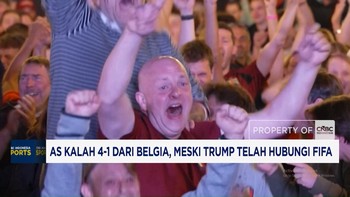 AS Kalah 4-1 Dari Belgia, Meski Trump Telah Hubungi FIFA