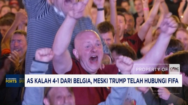 Video: AS Kalah 4-1 Dari Belgia, Meski Trump Telah Hubungi FIFA