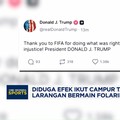 Diduga Ada Campur Tangan Trump, Hukuman Larangan Bermain Folarin Balogun Dicabut FIFA