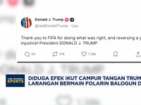 Diduga Ada Campur Tangan Trump, Hukuman Larangan Bermain Folarin Balogun Dicabut FIFA