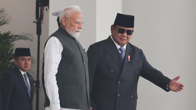 PM Modi Dapat Tanda Kehormatan Tertinggi dari Prabowo, Setara Nehru