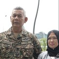 Mayor Jenderal Shamshor, Panglima 5 Divisyen Tentera Darat Malaysia saat berkunjung ke IKN. (Tangkapan Layar IKN_id)