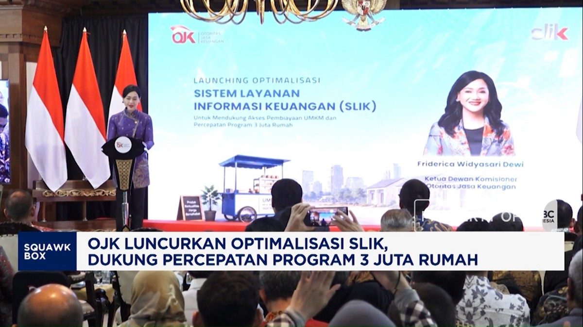 Video: OJK Luncurkan Optimalisasi SLIK, Dukung Program 3 Juta Rumah
