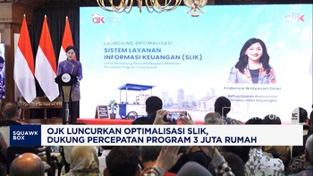 OJK Luncurkan Optimalisasi SLIK, Dukung Program 3 Juta Rumah