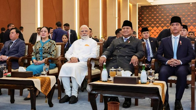 Prabowo-Gibran Dampingi PM Modi ke DPR, Hubungan RI-India Kian Mesra