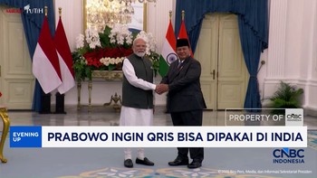 Prabowo Ingin QRIS Bisa Dipakai Di India