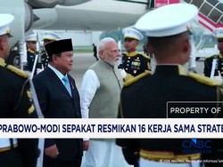 Prabowo - Modi Sepakat Resmikan 16 Kerja Sama Strategis RI-India