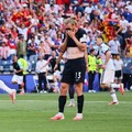 Romelu Lukaku merayakan gol keempat Belgia dalam pertandingan babak 16 besar Piala Dunia FIFA 2026 antara Amerika Serikat dan Belgia di Seattle Stadium, Seattle, Washington, Amerika Serikat, Senin (6/7/2026). (IMAGN IMAGES via Reuters/Blake Dahlin)