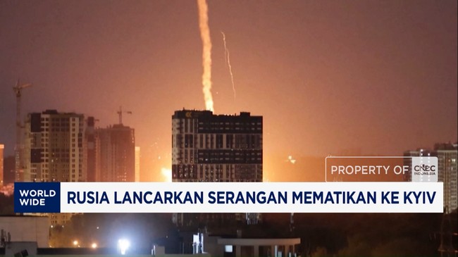 Video: Rusia Lancarkan Serangan Mematikan ke Kyiv