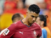 Soccer Football - FIFA World Cup 2026 - Round of 16 - Portugal v Spain - Dallas Stadium, Arlington, Texas, U.S. - July 6, 2026 Portugal's Cristiano Ronaldo looks dejected after the match as Portugal are eliminated from the World Cup IMAGN IMAGES via
