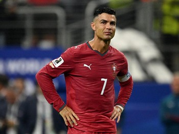 Soccer Football - FIFA World Cup 2026 - Round of 16 - Portugal v Spain - Dallas Stadium, Arlington, Texas, U.S. - July 6, 2026 Portugal's Cristiano Ronaldo looks dejected after the match as Portugal are eliminated from the World Cup  IMAGN IMAGES via