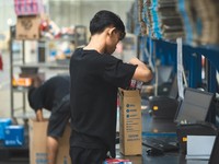 Aktivitas Operasional Gudang Blibli