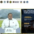 CEO Danatara Investment Management Pandu Patria Sjahrir dalam acara Peresmian Pembangunan PSEL Bali