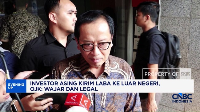 Video: Investor Asing Kirim Laba Ke Luar Negeri, OJK: Wajar dan Legal