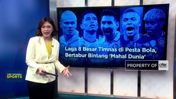Laga 8 Besar Timnas di Pesta Bola Bertabur Bintang 'Mahal Dunia'