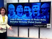 Laga 8 Besar Timnas di Pesta Bola Bertabur Bintang 'Mahal Dunia'